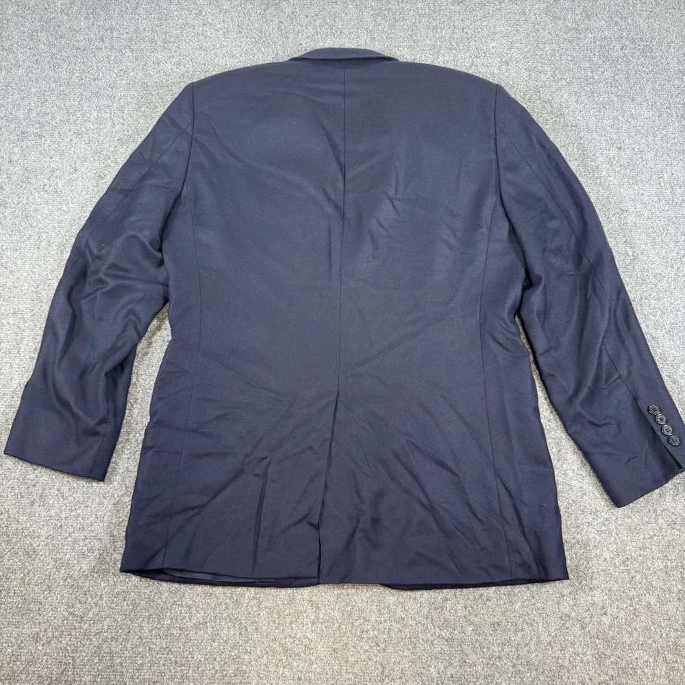 John‎ W Nordstrom Loro Piana Sport Coat Blazer Mens 40R Blue 100% Cashmere
